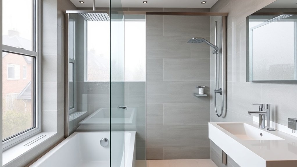 Semi-Frameless Shower Screens Bellingham